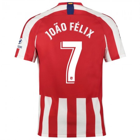 Billiga Fotbollströjor Atlético Madrid Joao Felix 7 Hemma tröja 2020/21 Kortärmad